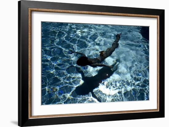 Blue Water 8433-Rica Belna-Framed Giclee Print