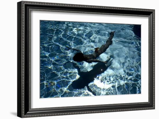 Blue Water 8433-Rica Belna-Framed Giclee Print