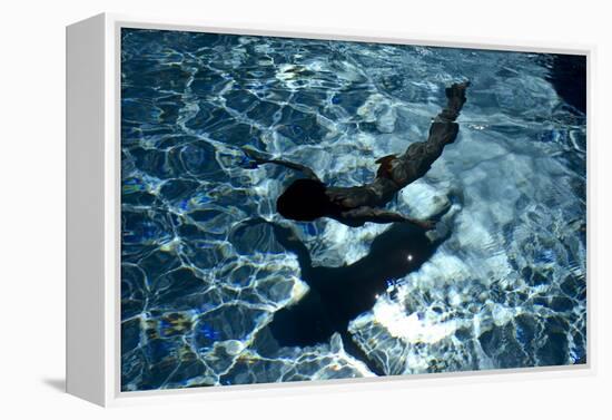 Blue Water 8433-Rica Belna-Framed Premier Image Canvas