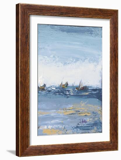 Blue Water Adventure III-Patricia Pinto-Framed Art Print