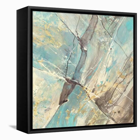 Blue Water II-Albena Hristova-Framed Stretched Canvas