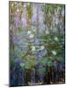 Blue Water Lilies (Detail), 1916-1919 (Oil on Canvas)-Claude Monet-Mounted Giclee Print