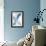 Blue Water Rings II-Emma Peal-Framed Art Print displayed on a wall