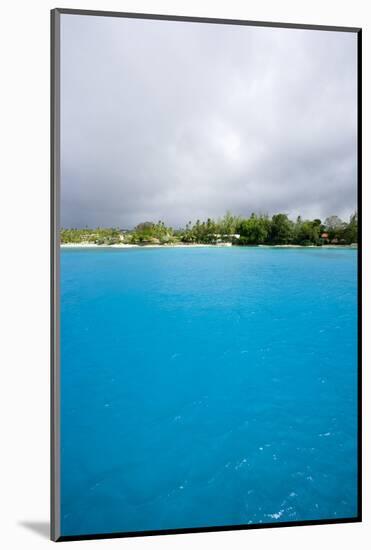 Blue Water with Beach, Sandy Lane Beach, Barbados-Stefano Amantini-Mounted Photographic Print