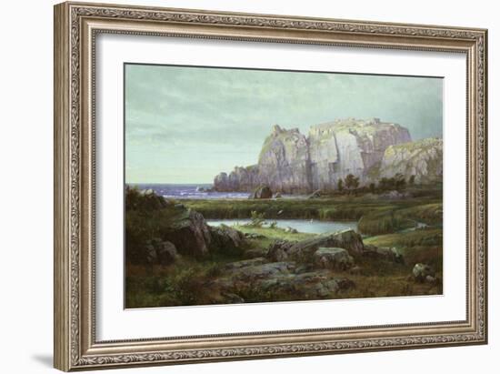 Blue Waters, 1884-William Trost Richards-Framed Giclee Print