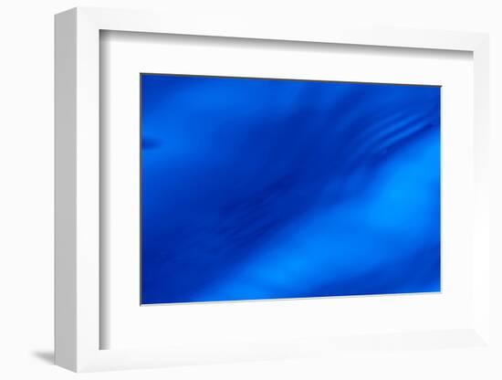 Blue Wave Abstract-Steve Gadomski-Framed Photographic Print