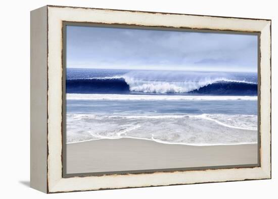 Blue Wave I-Devon Davis-Framed Stretched Canvas