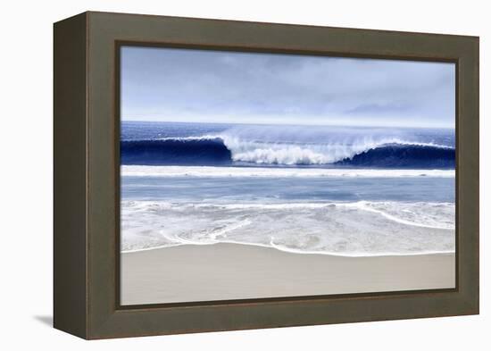 Blue Wave I-Devon Davis-Framed Stretched Canvas