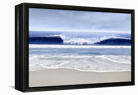 Blue Wave I-Devon Davis-Framed Stretched Canvas