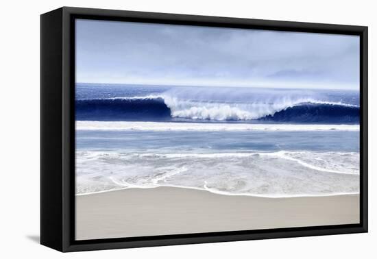 Blue Wave I-Devon Davis-Framed Stretched Canvas