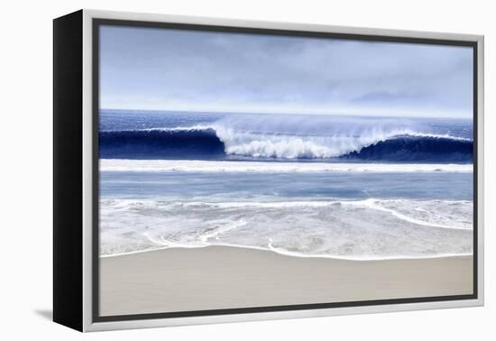 Blue Wave I-Devon Davis-Framed Stretched Canvas