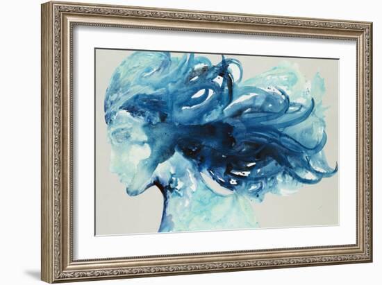 Blue Wave-Kari Taylor-Framed Giclee Print