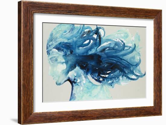 Blue Wave-Kari Taylor-Framed Giclee Print