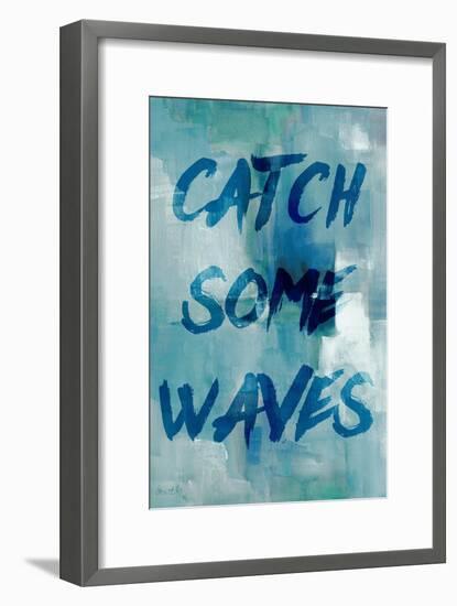 Blue Waves I-Lanie Loreth-Framed Art Print