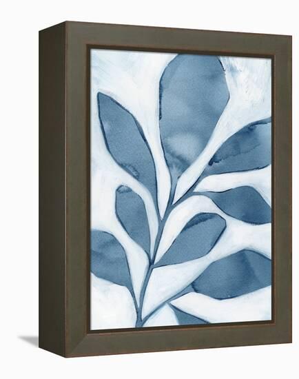 Blue Weed II-Grace Popp-Framed Stretched Canvas