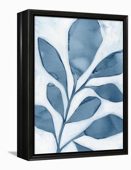 Blue Weed II-Grace Popp-Framed Stretched Canvas