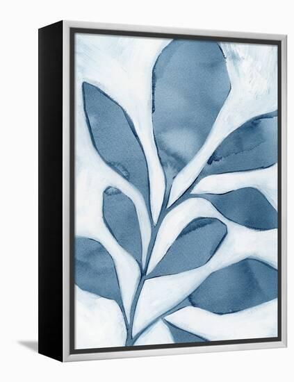 Blue Weed II-Grace Popp-Framed Stretched Canvas