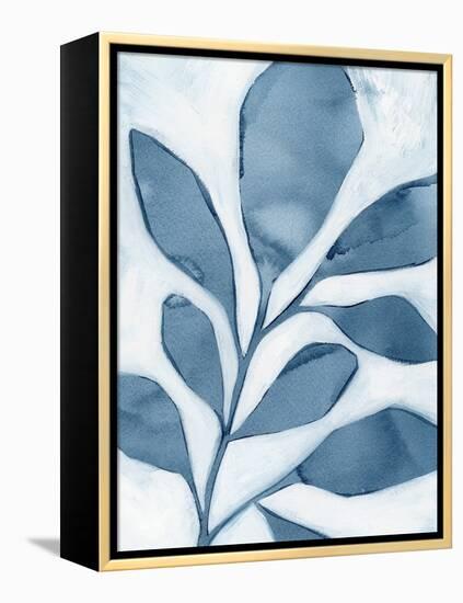 Blue Weed II-Grace Popp-Framed Stretched Canvas