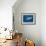 Blue Whale-MIRO3D-Framed Art Print displayed on a wall
