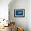 Blue Whale-MIRO3D-Framed Art Print displayed on a wall