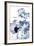 Blue & White Asian Garden I-Vision Studio-Framed Premium Giclee Print