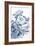 Blue & White Asian Garden II-Vision Studio-Framed Premium Giclee Print