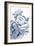 Blue & White Asian Garden II-Vision Studio-Framed Premium Giclee Print