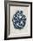 Blue & White Ginger Jar on Linen II-Vision Studio-Framed Art Print