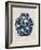 Blue & White Ginger Jar on Linen II-Vision Studio-Framed Art Print