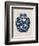 Blue & White Ginger Jar on Linen II-Vision Studio-Framed Premium Giclee Print