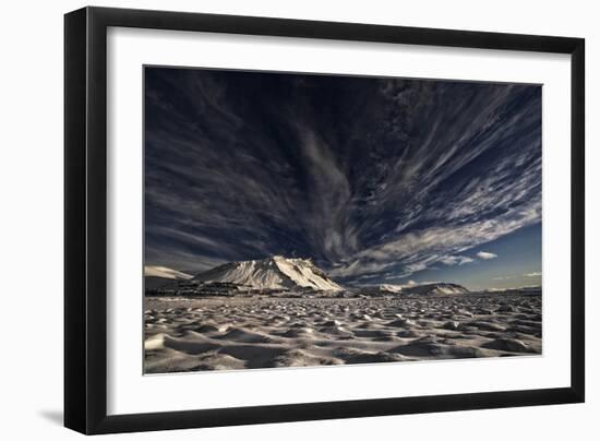 Blue White-Thorsteinn H.-Framed Photographic Print