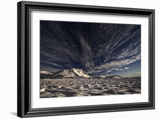 Blue White-Thorsteinn H.-Framed Photographic Print