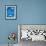 Blue Wiggles I-Jodi Fuchs-Framed Art Print displayed on a wall