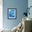 Blue Wiggles II-Jodi Fuchs-Framed Art Print displayed on a wall