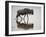 Blue Wildebeest (Brindled Gnu) (Connochaetes Taurinus) in the Water-James Hager-Framed Photographic Print