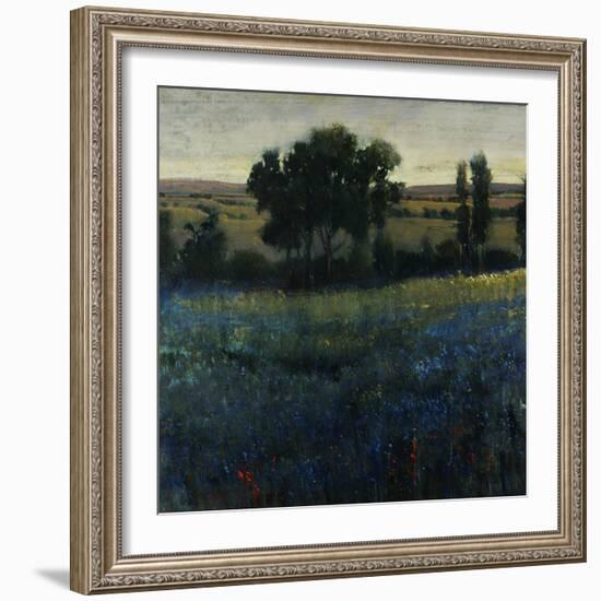 Blue Wildflowers-Tim O'toole-Framed Giclee Print