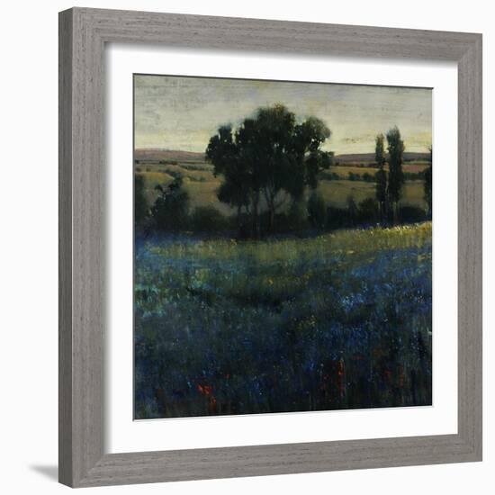 Blue Wildflowers-Tim O'toole-Framed Giclee Print