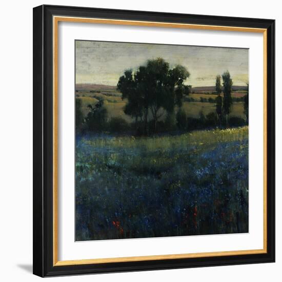 Blue Wildflowers-Tim O'toole-Framed Giclee Print