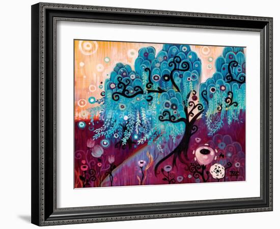 Blue Willow-Natasha Wescoat-Framed Giclee Print