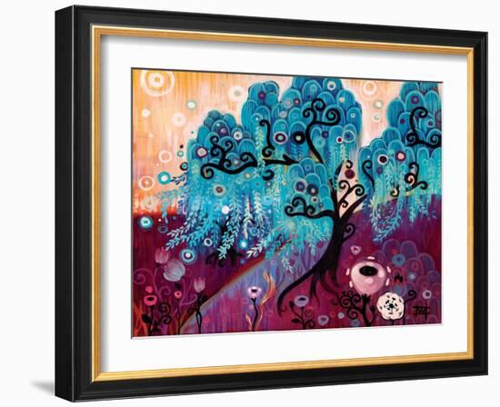 Blue Willow-Natasha Wescoat-Framed Giclee Print