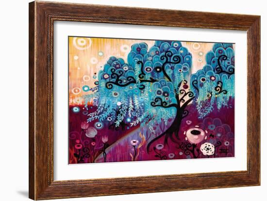 Blue Willow-Natasha Wescoat-Framed Giclee Print