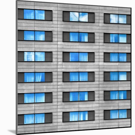 Blue Windows-Adrian Campfield-Mounted Photographic Print