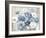 Blue Winter Florals-Asia Jensen-Framed Art Print