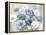 Blue Winter Florals-Asia Jensen-Framed Stretched Canvas