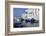 Blue Wooden Boats and Fishing Vessels in the Walled Harbour of Monopoli in Apulia, Italy, Europe-Stuart Forster-Framed Photographic Print