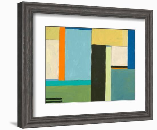 Blue Works-Jan Weiss-Framed Art Print