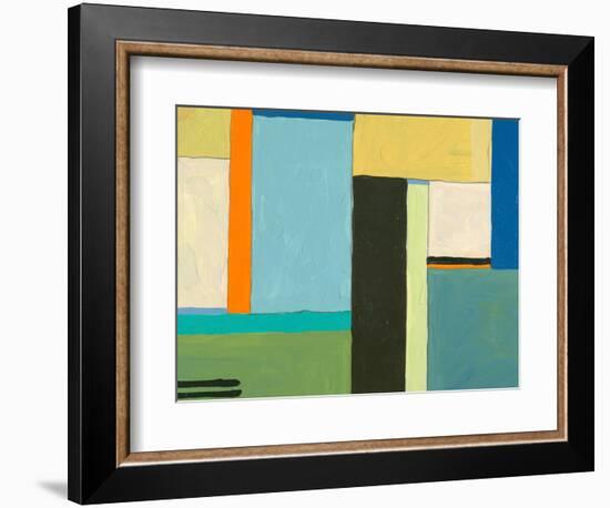 Blue Works-Jan Weiss-Framed Art Print