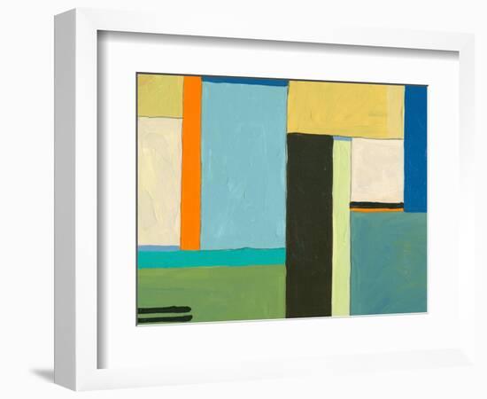 Blue Works-Jan Weiss-Framed Art Print