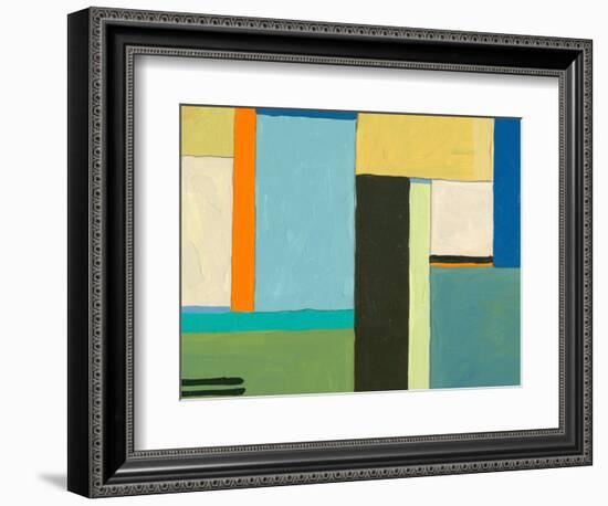 Blue Works-Jan Weiss-Framed Art Print