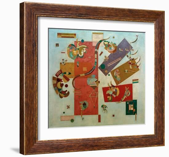 Blue World, 1934-Wassily Kandinsky-Framed Giclee Print